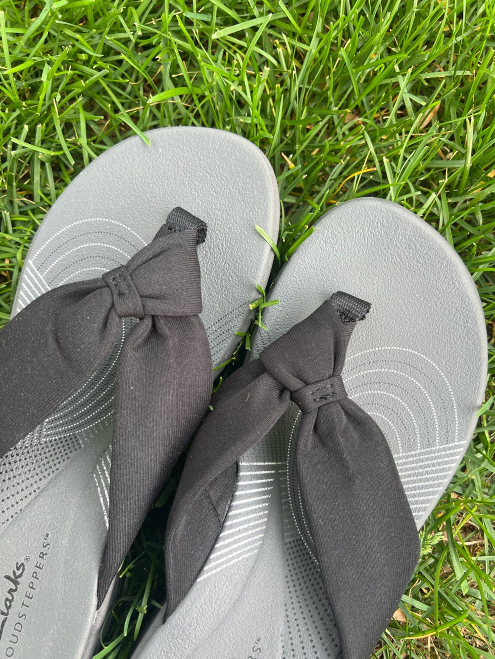 Clarks Cloudsteppers Breeze Rae Erin sandal Flip Flops women’s Sz 6 like new! - Picture 8 of 11